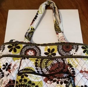 Vera Bradley, RETIRED 2013 Cocoa Moss shoulder